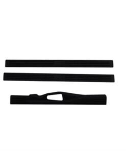 AVS 96-99 GMC C1500 (3 Door) Stepshields Door Sills 3pc - Black