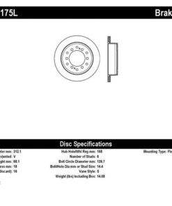 StopTech Slotted & Drilled Sport Brake Rotor
