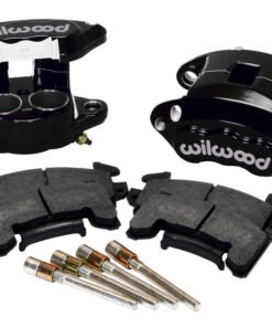 Wilwood D154 Front Caliper Kit - Black 1.62 / 1.62in Piston 1.04in Rotor