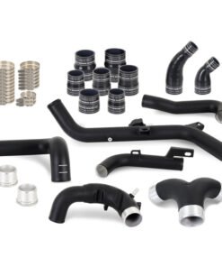 Mishimoto 21+ Bronco 2.7L Intercooler Pipe Kit Micro Wrinkle Black