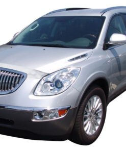 AVS 08-12 Buick Enclave Aeroskin Low Profile Hood Shield - Chrome