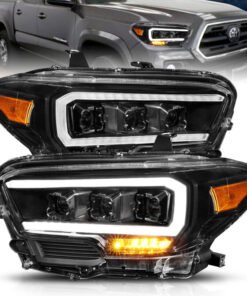 ANZO 2016-2017 Toyota Tacoma TRD LED Projector Headlights