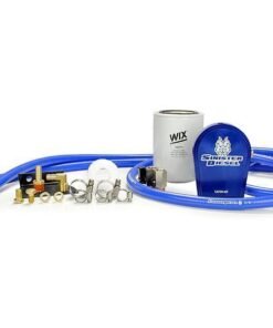 Sinister Diesel 08-10 Ford 6.4L Powerstroke Coolant Filtration System w/ Wix Filter