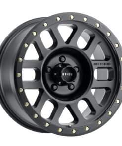 Method MR309 Grid 17x8.5 0mm Offset 5x150 116.5mm CB Matte Black Wheel