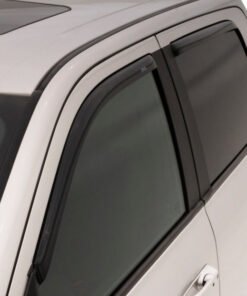 AVS 20-21 Chevy Silverado 2500/3500 Ventvisor In-Channel Front & Rear Window Deflectors 4pc - Smoke