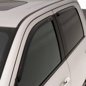 AVS 20-21 Chevy Silverado 2500/3500 Ventvisor In-Channel Front & Rear Window Deflectors 4pc - Smoke