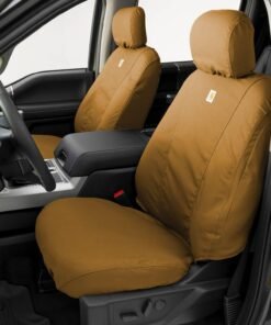 Covercraft SSC2412CABN Carhartt SeatSaver Front Brown Seat Covers