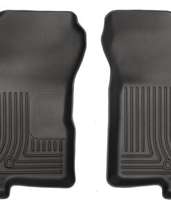 Husky Liners 07-12 Dodge Caliber / 07-12 Jeep Compass WeatherBeater Front Row Black Floor Liners