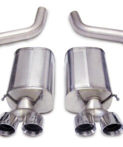 Corsa 06-13 Chevrolet Corvette C6 Z06 7.0L V8 Polished Sport Axle-Back Exhaust