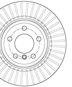 StopTech 12-16 BMW 335i Slotted & Drilled Rear Left Rotor