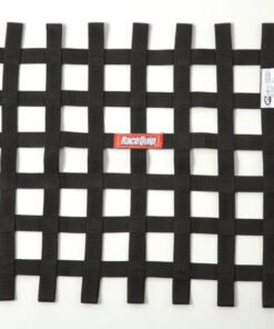 RaceQuip Black 18in H x 24W SFI Ribbon Window Net