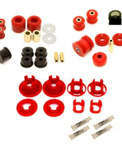 BMR 10-11 5th Gen Camaro Street Version Total Suspension Bushing Kit (BK041/BK021/BK022) - Black/Red