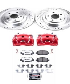 Power Stop 05-09 Subaru Legacy Z26 Street Kit w/ Calipers - Rear