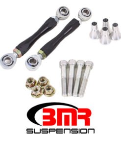 BMR 08-17 Challenger Front Sway Bar End Link Kit - Black