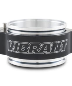 Vibrant 3in O.D. Aluminized HD 2.0 Clamp Assembly - Anodized Black