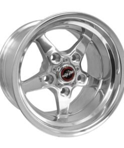 Race Star 92 Drag Star 15x10.00 5x135bc 5.25bs Direct Drill Polished Wheel