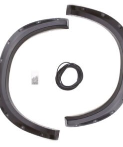 Lund 10-17 Dodge Ram 2500 RX-Rivet Style Textured Elite Series Fender Flares - Black (2 Pc.)