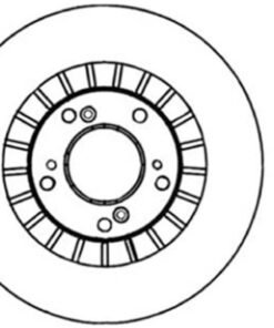 StopTech Power Slot 00-09 Honda S2000 CRYO Front Left Slotted Rotor