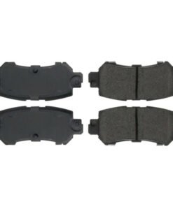 PosiQuiet 09-10 Audi A4 / 10 Audi S4 Deluxe Plus Rear Brake Brake Pads
