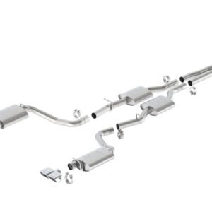 Borla 15-16 Dodge Challenger R/T 5.7L Dual Rectangle Angle Cut Dual Split Rear Exit ATAK Exhaust