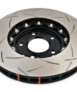DBA 03-05 Evo 8/9 Front Slotted 5000 Series 2 Piece Rotor Assembled w/ Black Hat