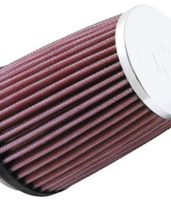 K&N Universal Chrome Filter .625in Flange L x 4in Base OD x 3in Top OD x 5in H