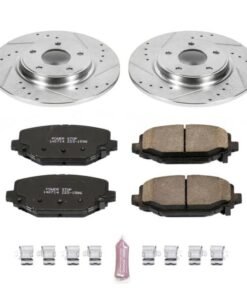Power Stop 12-16 Chrysler Town & Country Rear Z23 Evolution Sport Brake Kit