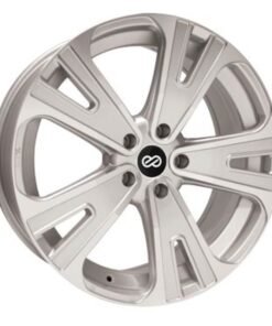 Enkei Universal SVX Truck & SUV 18x8 40mm Offset 5x114.3 Bolt 72.6mm Bore Silver Machined Wheel