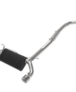 aFe MACHForce XP 3in to 2.5in 304 SS Cat-Back Exhaust w/ Polished Tips 14-16 BMW M235i