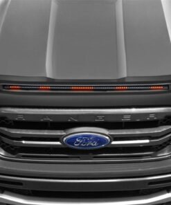 AVS 19-22 Ford Ranger Low Profile Aeroskin Lightshield Pro - Black