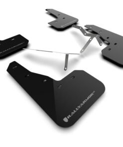 Rally Armor 2022 Honda Civic (Incl. Si/Sport/Touring) UR Black Mud Flap w/ Grey Logo