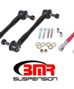 BMR 16-17 6th Gen Camaro Front and Rear Sway Bar End Link Kit - Red