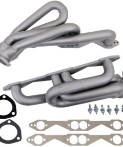 BBK 96-98 GM Truck SUV 5.0 5.7 Shorty Tuned Length Exhaust Headers - 1-5/8 Chrome