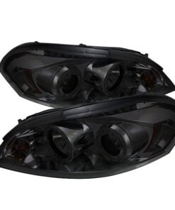 Spyder Chevy Impala 06-13 Projector Headlights LED Halo LED Smke PRO-YD-CHIP06-HL-SM