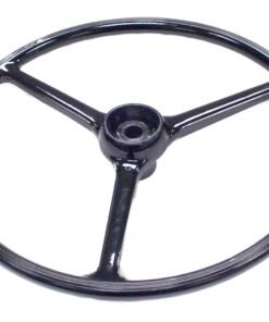 Crown Automotive 927417 Black Steering Wheel for 1964-1975 Jeep CJ3B/CJ5/CJ6