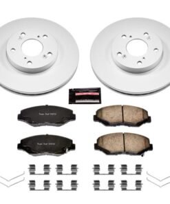Power Stop 14-15 Acura ILX Front Z17 Evolution Geomet Coated Brake Kit