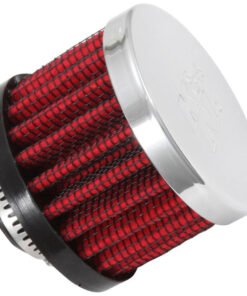 K&N Clamp On Rubber Base Crankcase Vent Filter 0.5in Flange ID 2in OD 1.5in Height