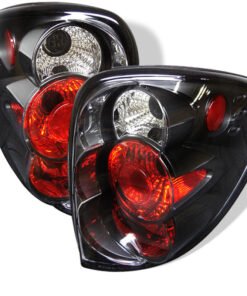 Spyder Dodge Caravan/Grand Caravan 01-07 Euro Style Tail Lights Black ALT-YD-DC01-BK