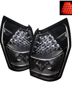 Spyder Dodge Magnum 05-08 LED Tail Lights Black ALT-YD-DMAG05-LED-BK