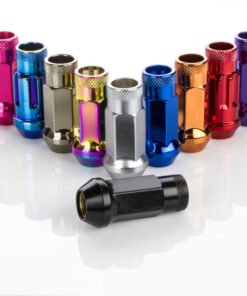 Wheel Mate Muteki SR48 Open End Lug Nuts - Green 12x1.25 48mm