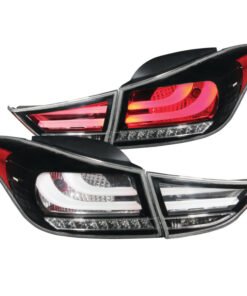 ANZO 2011-2013 Hyundai Elantra LED Taillights Black 4pc
