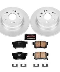 Power Stop 04-08 Acura TL Rear Z17 Evolution Geomet Coated Brake Kit