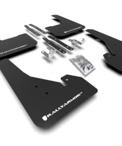 Rally Armor 2019-20 Toyota Corolla Black UR Mud Flap White Logo
