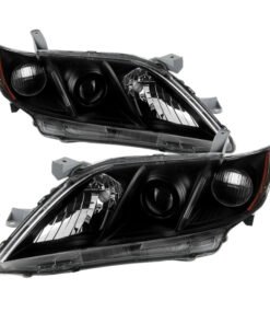 Xtune Toyota Camry 07-09 OEM Style Headlights Black HD-JH-TCAM07-AM-BK