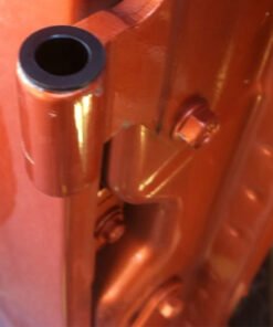 Kentrol 07-18 Jeep Wrangler JK Door Hinge Liners 4 Door - Textured Black