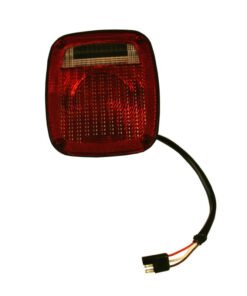 Omix Right Black Tail Lamp 76-80 Jeep CJ Models