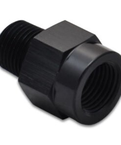 Vibrant 1/8in Male BSP to 1/8in Female NPT Adapter Fitting - Aluminum