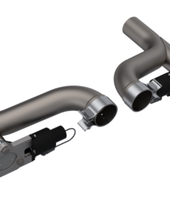 QTP 10-15 Chevrolet Camaro SS 6.2L 2.5in 304SS Aggressor Cutout Dual Mid Pipes