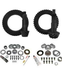 Yukon Gear Gear & Install Kit Package Jeep JL Non-Rubicon D44 (M220) R / D30 (M186) F - 4.88 Ratio