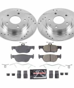 Power Stop 2019 Mazda 3 Rear Z23 Evolution Sport Brake Kit